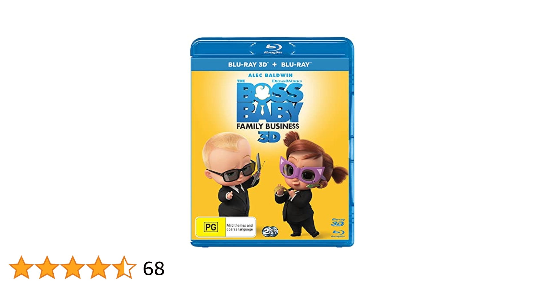 The Boss Baby 2: Family Business (Blu-ray 3D/Blu-ray